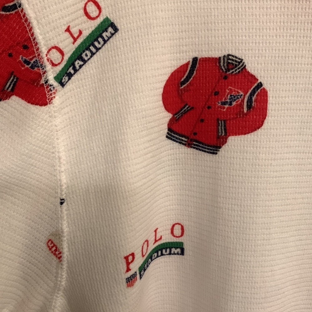 Polo Ralph Lauren Logo Cotton Sleep Sweatshirt - Picture 11 of 11